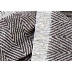 Плед Елочка из верблюжьей шерсти, 140х200