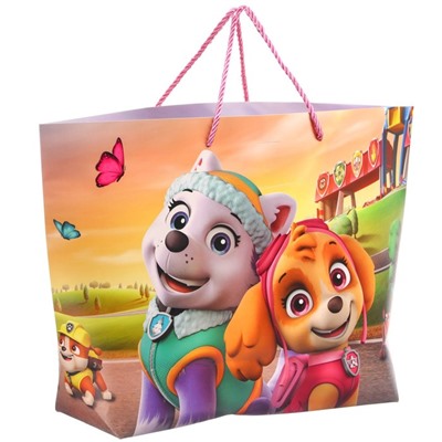 Пакет подарочный, сумка, 46х31х13 см,PAW PATROL