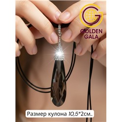 Кулон на кожаном шнурке "Женская грация" Арт КШ2130/12