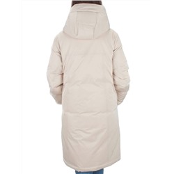 2392 LT. BEIGE Пальто зимнее женское (200 гр. холлофайбер)