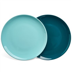 НАБОР ТАРЕЛОК ЗАКУСОЧНЫХ  LEFARD "TET-A-TET" 2 ШТ. 20,5 СМ (КОР=16НАБ.)