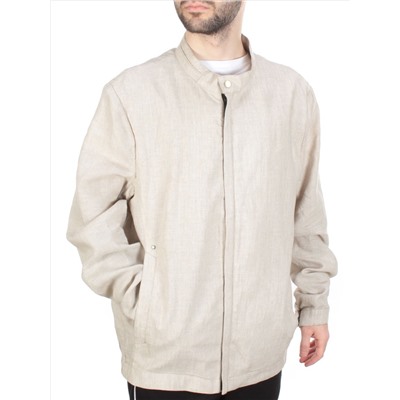 5869L BEIGE Ветровка мужская DSG DONG (100% лён)