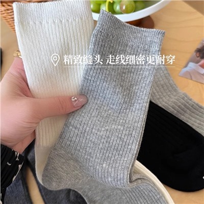 Colored brand universal white summer thin cute high boots for leisure, knee socks