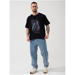 Мужская футболка "Шах и мат" 2439-К / Черный