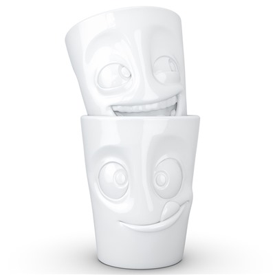 Набор кружек Joking & Tasty, 350 мл, белый, 2 шт.