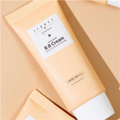 Jigott Солнцезащитный BB-крем для лица / Signature Sunscreen B.B Cream SPF50+ PA++++, 50 мл