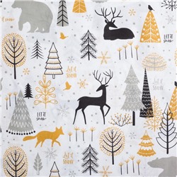Постельное бельё "Этель" 1.5 сп Let it snow (вид 1) 143х215 см, 150х214 см, 70х70 см - 2 штуки