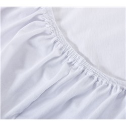 Простыня трикотажная на резинке белый Текс-Дизайн