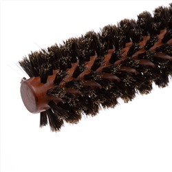 Dewal Брашинг для волос с натуральной щетиной / Деревянная BRWC601, 16/40 мм, коричневый