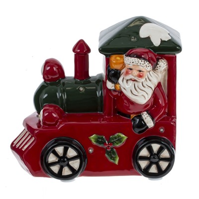 GAEM Фигурка декоративная "Поезд" с подсветкой (АААх3, н/п), L17 W11 H16 см