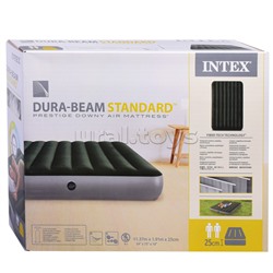 Матрас надувной Dura-beam full, 137 х 191 х 25 см, 64108 INTEX не товарный вид