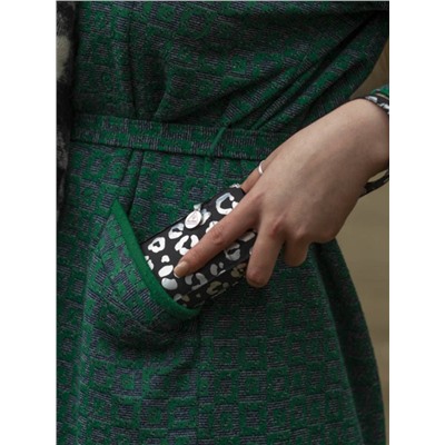 L501-4412 IridescentLeopard (Радужный леопард) Зонт женский механика Fulton