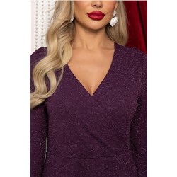 Платье Дыхание ветра (ягодное) П14696-4М