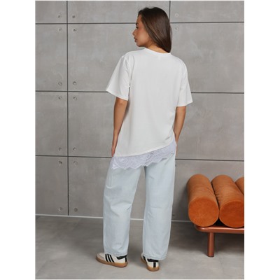 Футболка "Люкс" Экрю женская