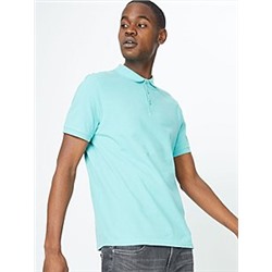 Aqua Pique Polo Shirt