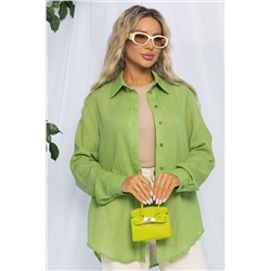 Рубашка Воздушное настроение (зеленая) Б13190-7М