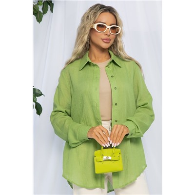 Рубашка Воздушное настроение (зеленая) Б13190-7М