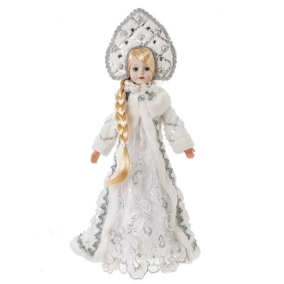 GAEM Снегурочка с емкостью для конфет, L22 W16 H53 см