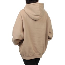 2610 BEIGE Толстовка женская (85% хлопок, 10% полиэстер, 5% спандекс)