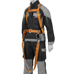 Удерживающая привязь УП IIД, с наплечными лямками, А-строп из синтетической ленты Сибртех