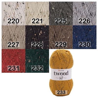 Пряжа Yarnart Tweed