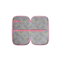 Пенал 3 секции, 125×205×55 мм, Calligrata 30П26/3 «Аниме подружки», ламинированный картон