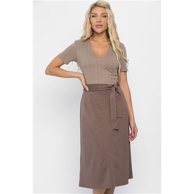 Платье Парижанка (шоколадное) П13850-10М