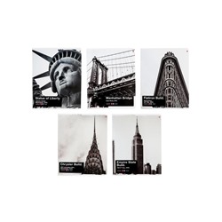 Тетрадь 96л кл NY-NY, МИКС
