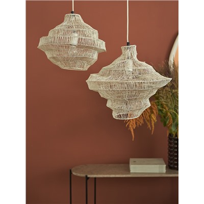 Светильник подвесной Vinger, Ø34х35 см, бежевый