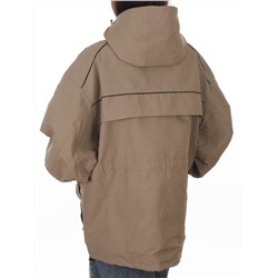 3101 DK. BEIGE Куртка демисезонная женская (100 гр. холлофайбер)