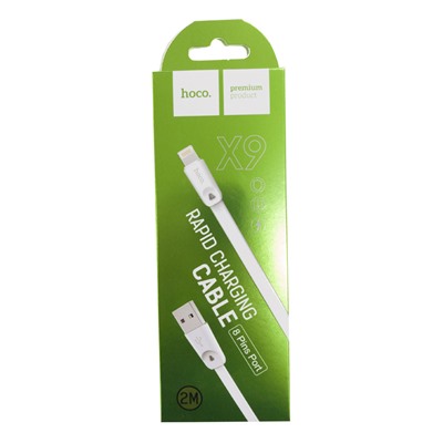 USB-кабель hoco X9 Cable Rapid Charging Lightning белый