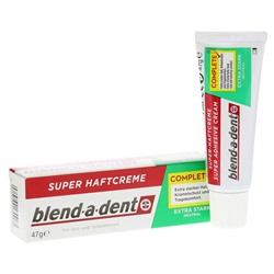 blend-a-dent Complete extra stark neutral Крем для фиксации зубных протезов, 47 г