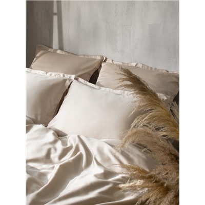 Наволочка SL Home Tencel 70*70+3 см , цв. бежевый