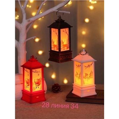 Новогодние фонарик🔥🔥 Оптом цена :70₽Упаковок 12 штук разные3 цвета все по 4 штукБатарейки на комплект