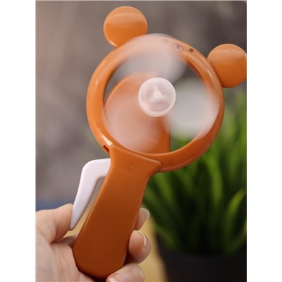 Портативный механический ручной вентилятор «Mini beer», mix, шоу-бокс 24 шт.