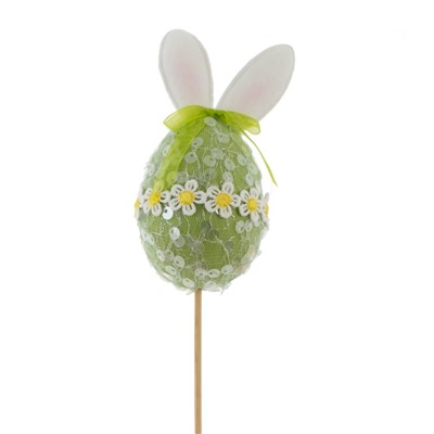 GAEM Изделие декоративное (вставка) "Яйцо" (блок 12шт) (6*6*11), L6 W6 H35 см, 3в.