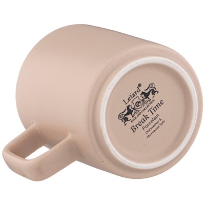 КРУЖКА БЕЖЕВАЯ 400 МЛ (КОР=36ШТ) 12*9*10СМ