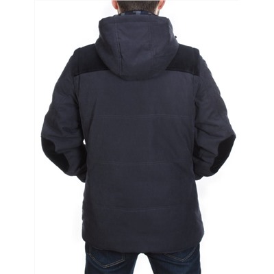 J830111 DEEP BLUE  Куртка-жилет мужская зимняя NEW B BEK (100 гр. синтепон и искусственный мех)