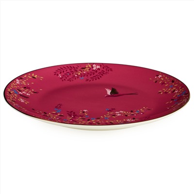 ТАРЕЛКА ЗАКУСОЧНАЯ LEFARD "GOLDEN BIRDS" 20*2 СМ (КОР=24ШТ.)