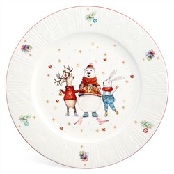 НАБОР ТАРЕЛОК ОБЕДЕННЫХ LEFARD "WINTER STORY" 2 ШТ. 26,5 СМ (КОР=12НАБ.)