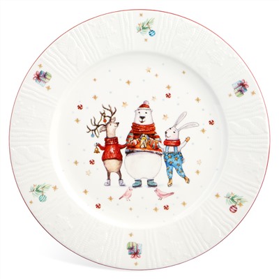 НАБОР ТАРЕЛОК ОБЕДЕННЫХ LEFARD "WINTER STORY" 2 ШТ. 26,5 СМ (КОР=12НАБ.)