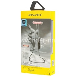 Наушники MP3/MP4 AWEI (A921BL) Bluetooth вакуумные синие