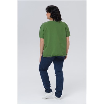 Джемпер женский 25-587L3-WB травяной