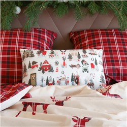 Подушка декоративная новогодняя Этель Christmas moments 60*40 см