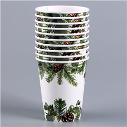 Стакан бумажный одноразовый «С Новым годом»