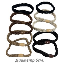 Резинка эластичная жгут косичка Арт 64 10 шт