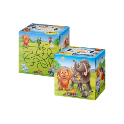 SauBär Носовой платок-Box Zeitreise, 60 листов