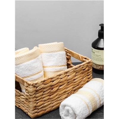 Комплект полотенец 3 шт 50*90 Рейв Белый