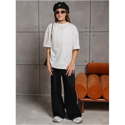 Брюки "Кружево" Черный Девочка