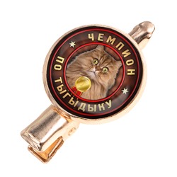 HZF-0362 Заколка Чемпион по тыгыдыку
